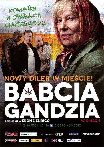 Przód ulotki filmu 'Babcia Gandzia'