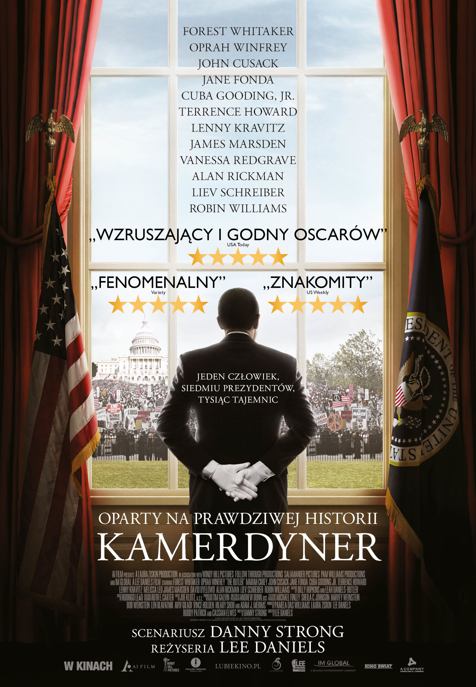 Polski plakat filmu 'Kamerdyner'