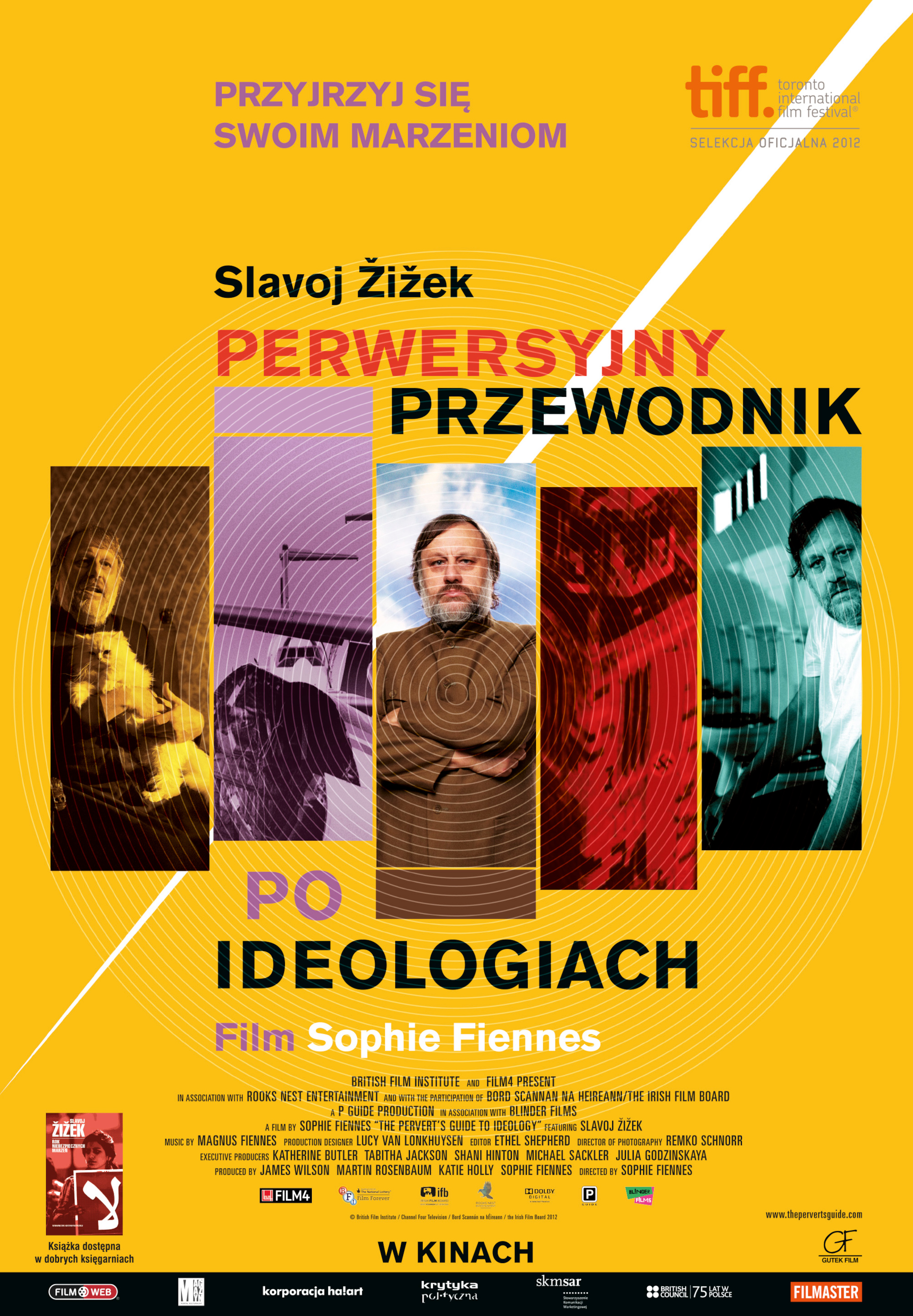 Polski plakat filmu 'Perwersyjny przewodnik po ideologiach'