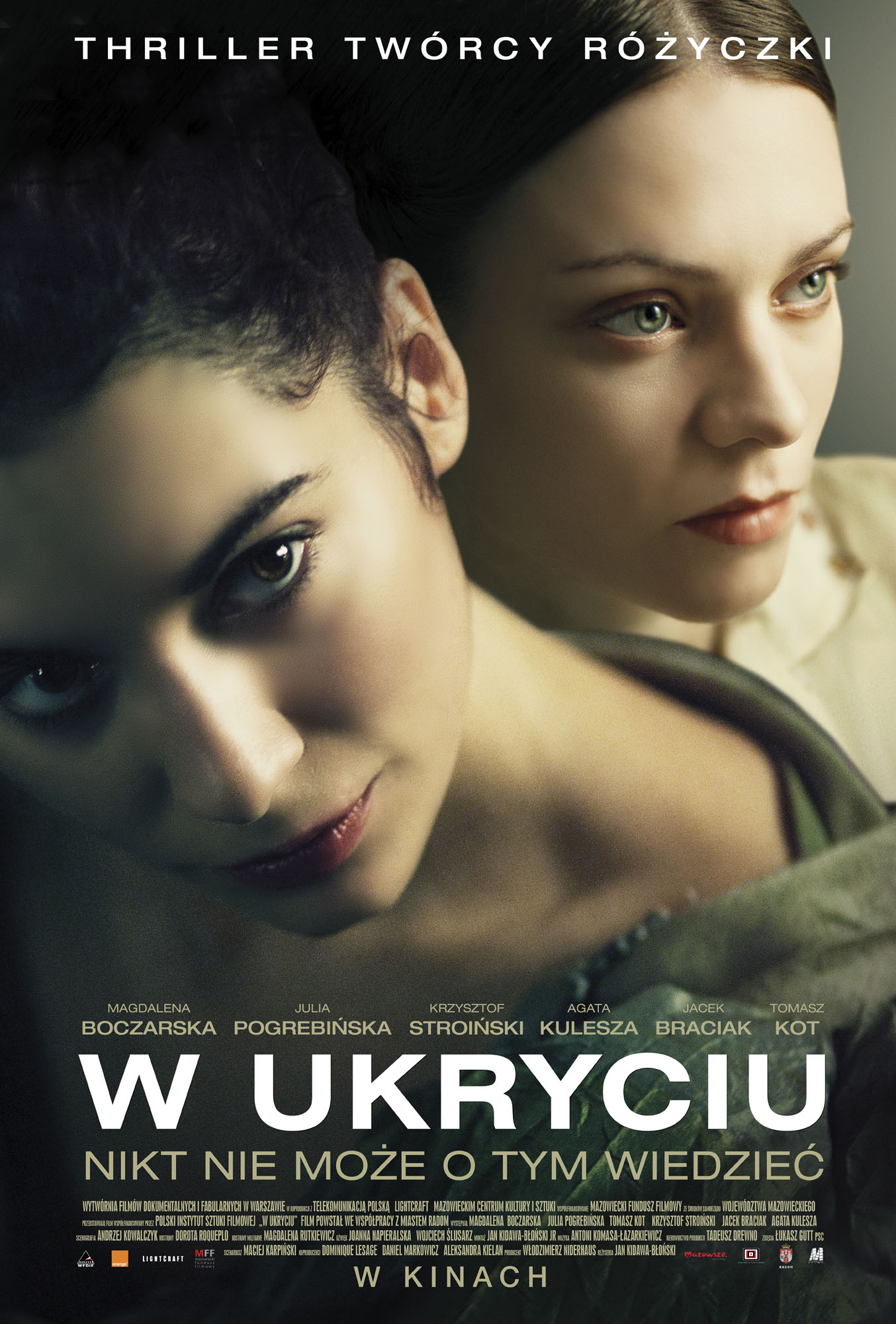 Polski plakat filmu 'W ukryciu'
