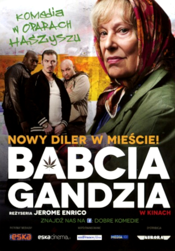 Przód ulotki filmu 'Babcia Gandzia'