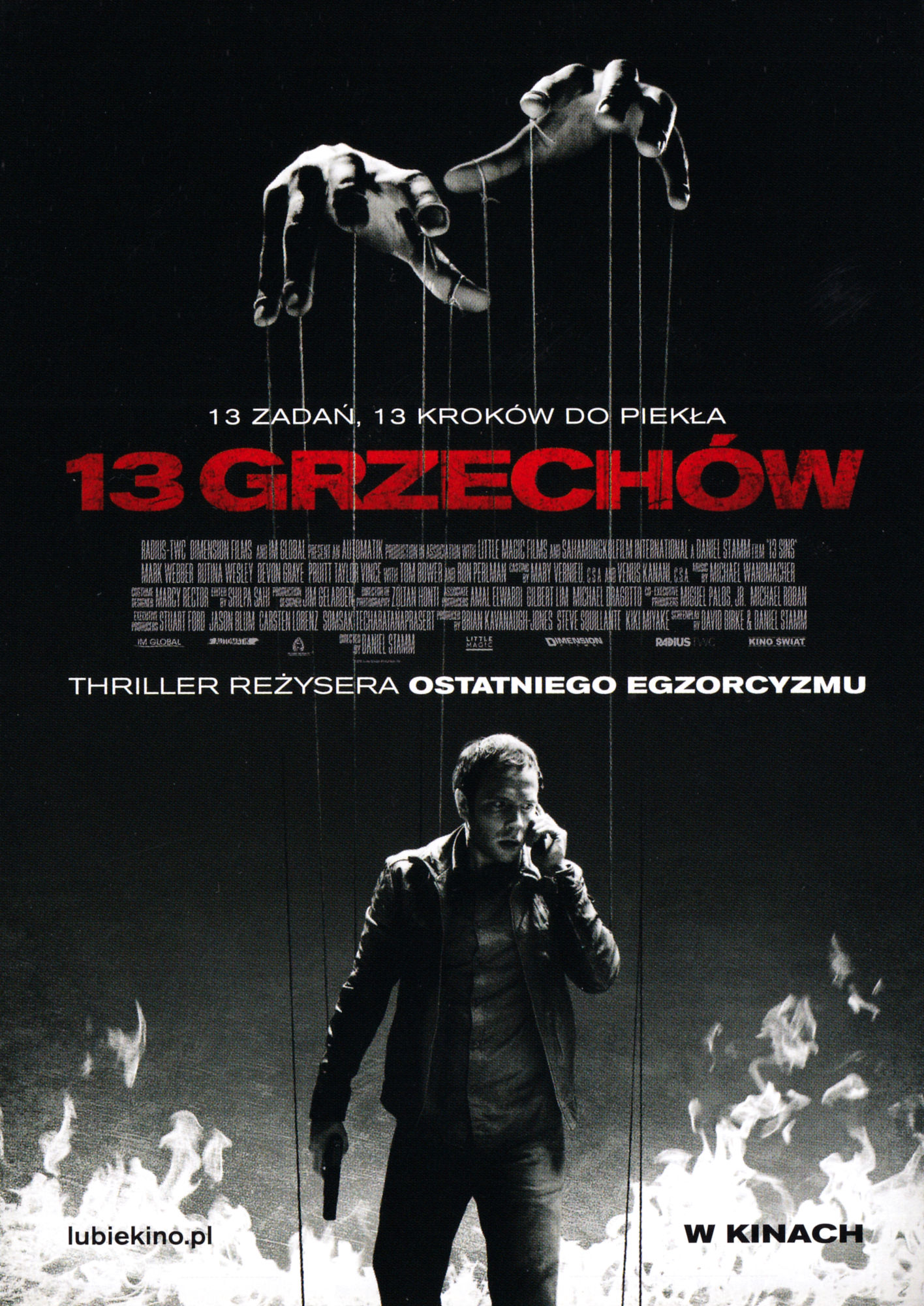 Ulotka filmu '13 Grzechów (przód)'