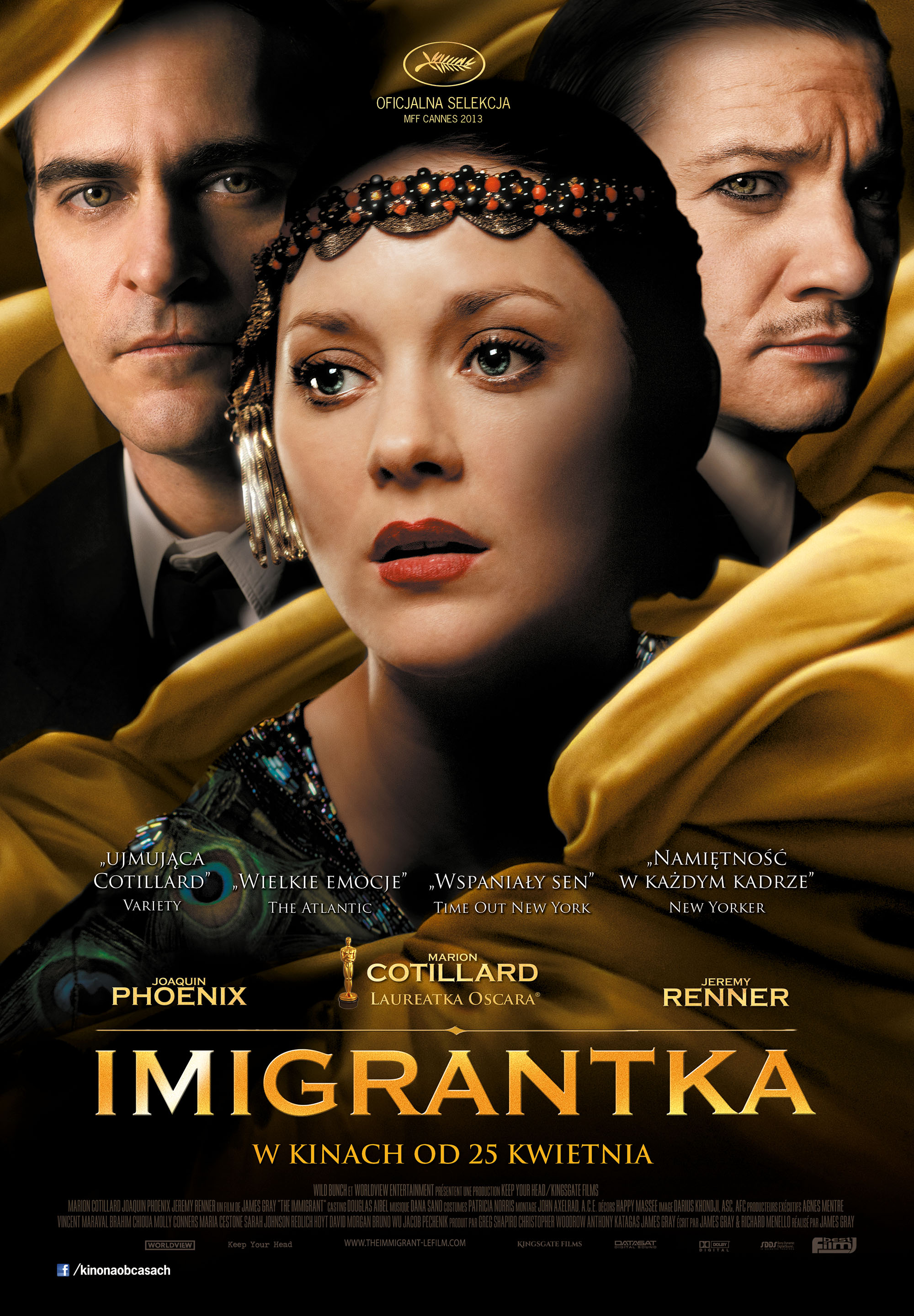 Polski plakat filmu 'Imigrantka'