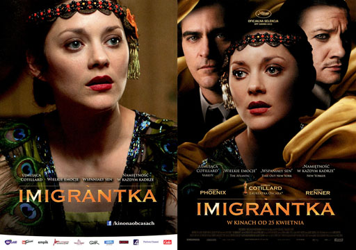 Przód ulotki filmu 'Imigrantka'