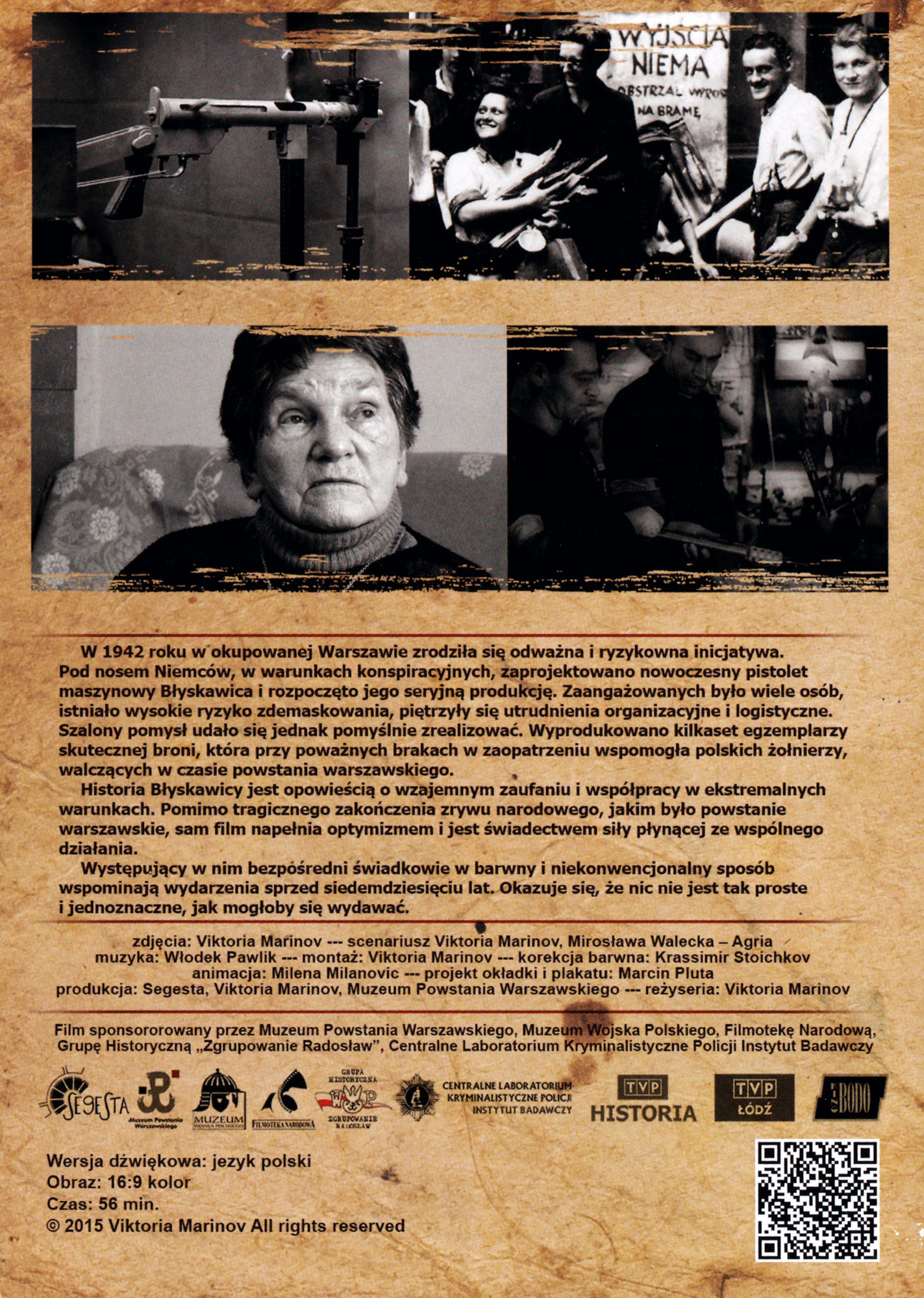 Ulotka filmu 'Błyskawica (tył)'