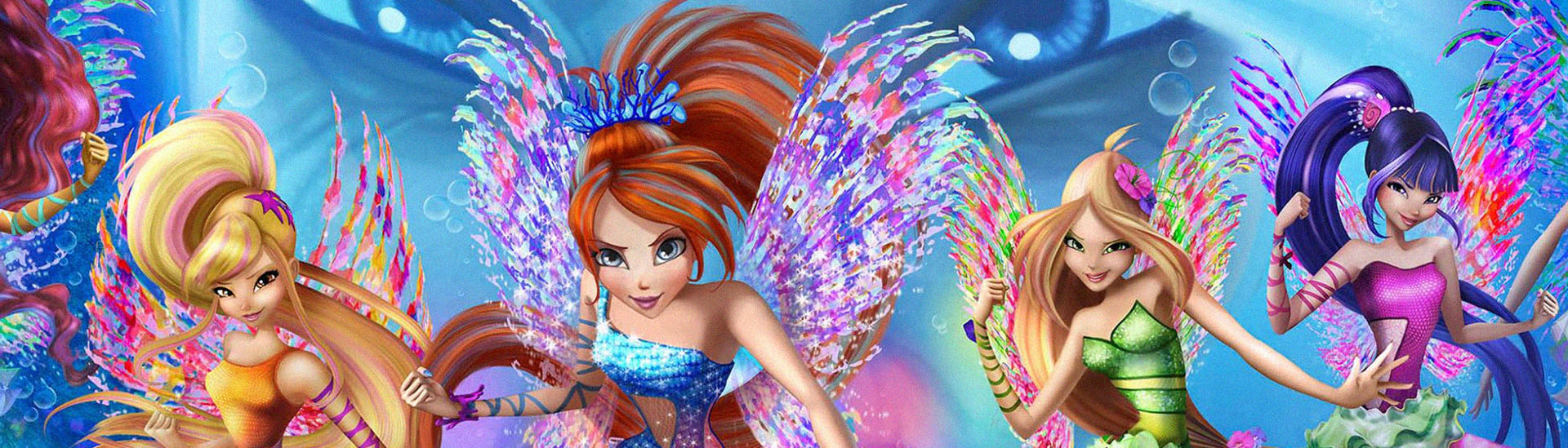 Baner filmu 'Winx Club: Tajemnica morskich głębin'