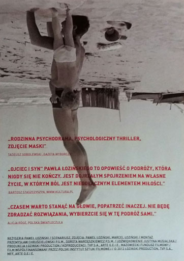 Ulotka filmu 'Ojciec i Syn (tył)'