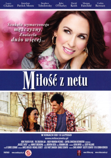 Przód ulotki filmu 'Miłość z netu'