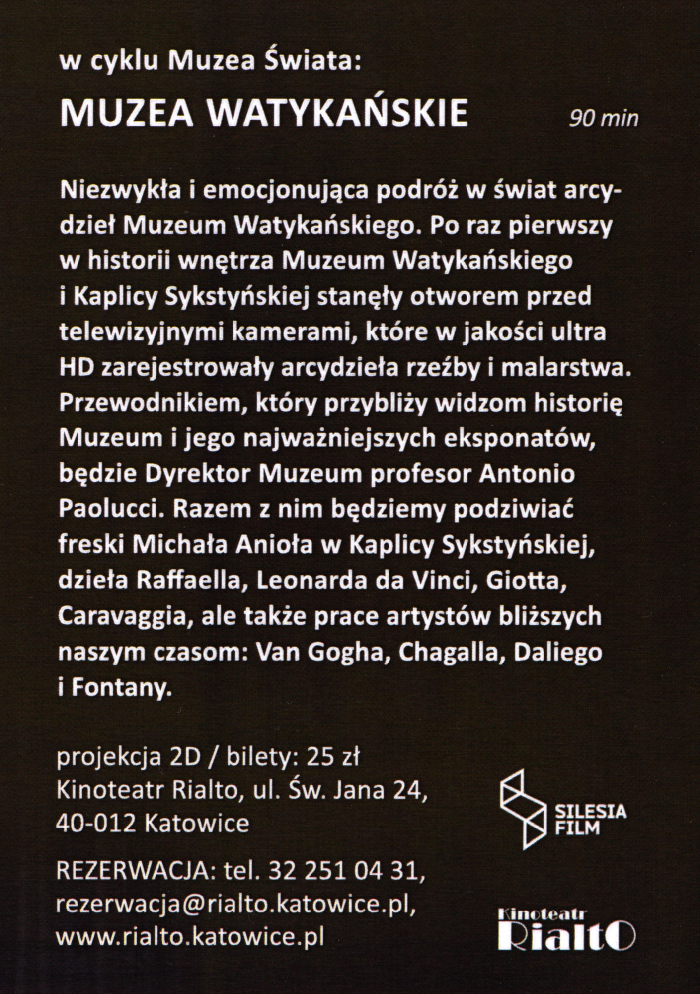 Ulotka filmu ''
