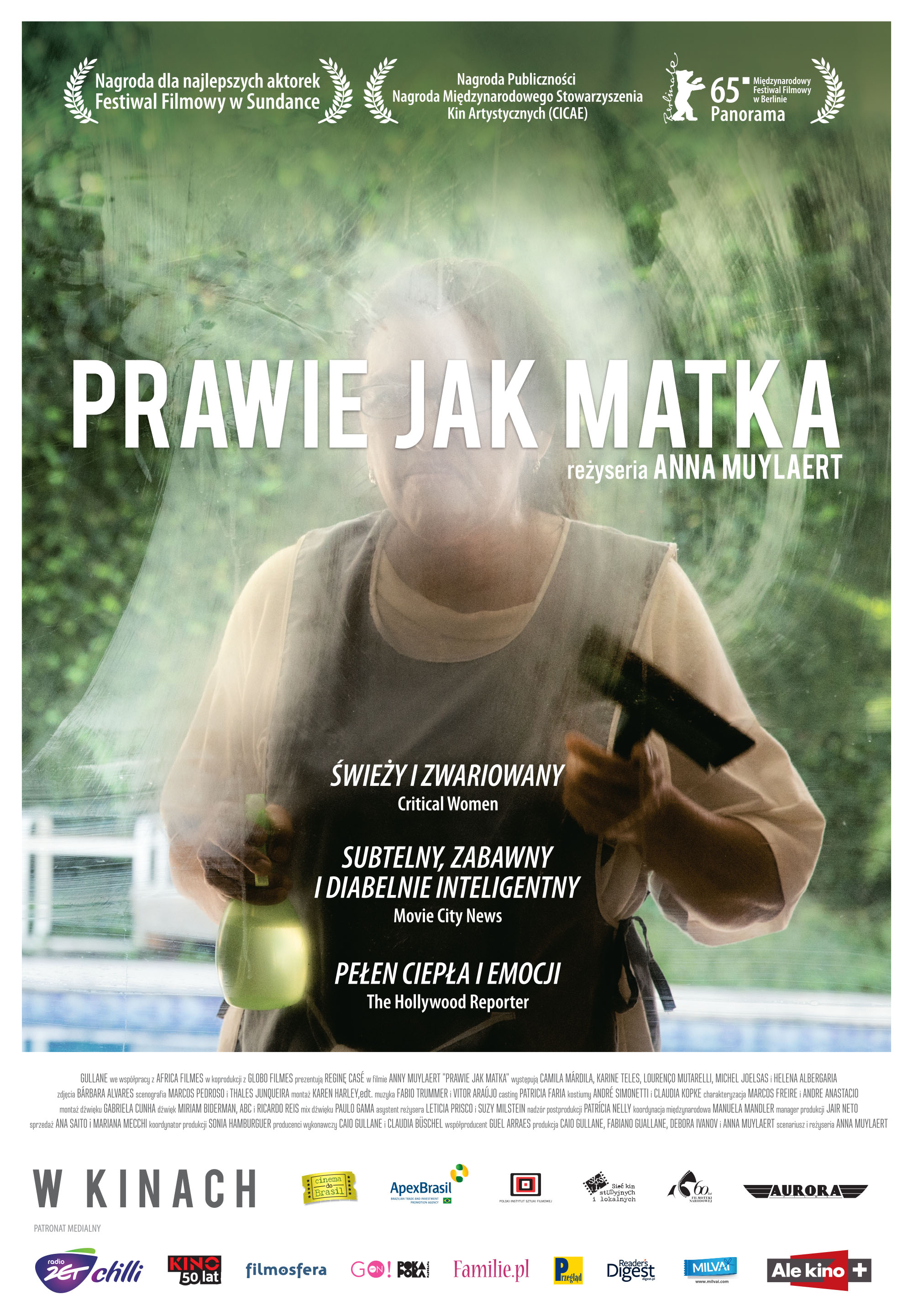 Polski plakat filmu 'Prawie jak matka'
