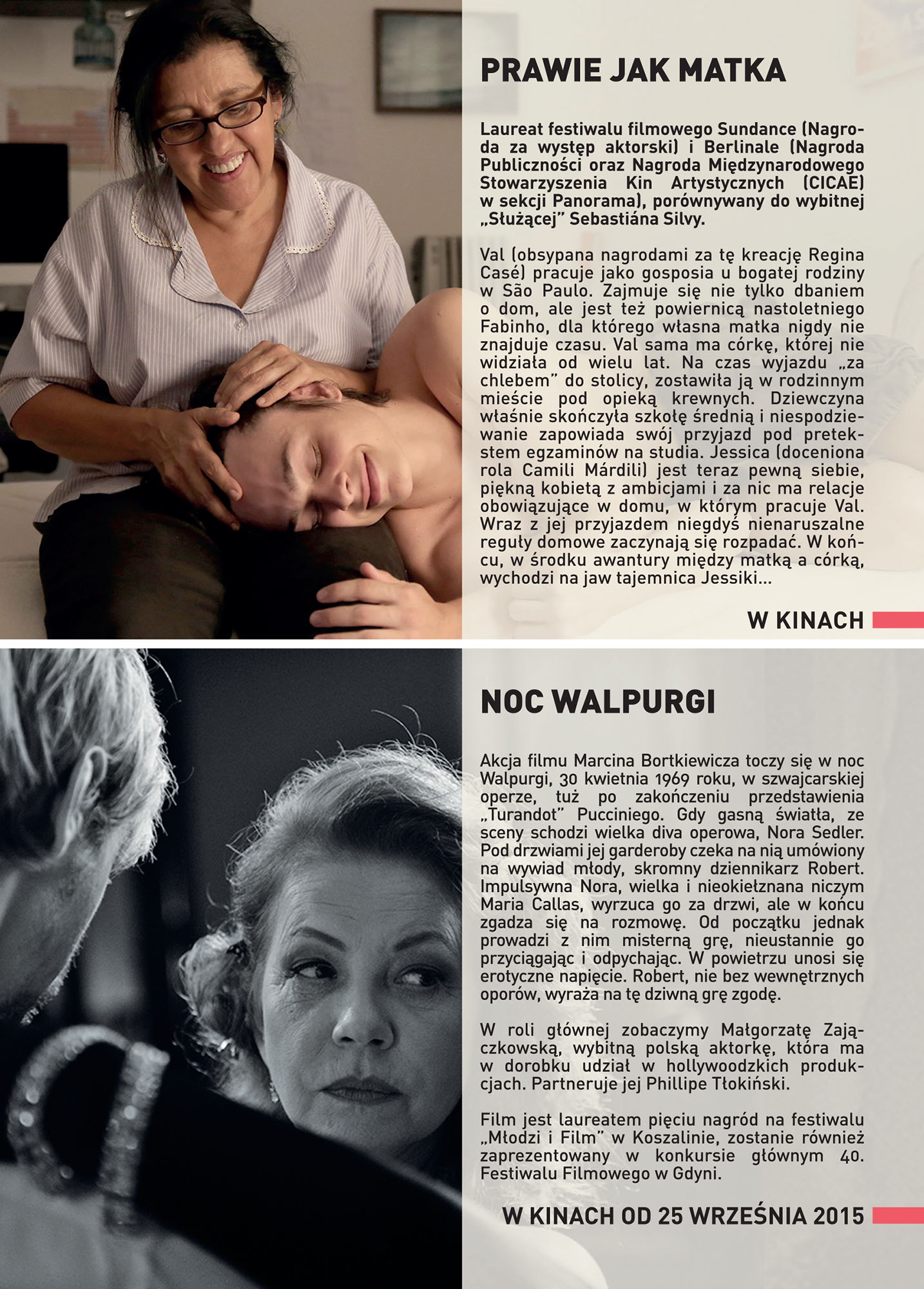 Ulotka filmu 'Prawie Jak Matka (tył)'