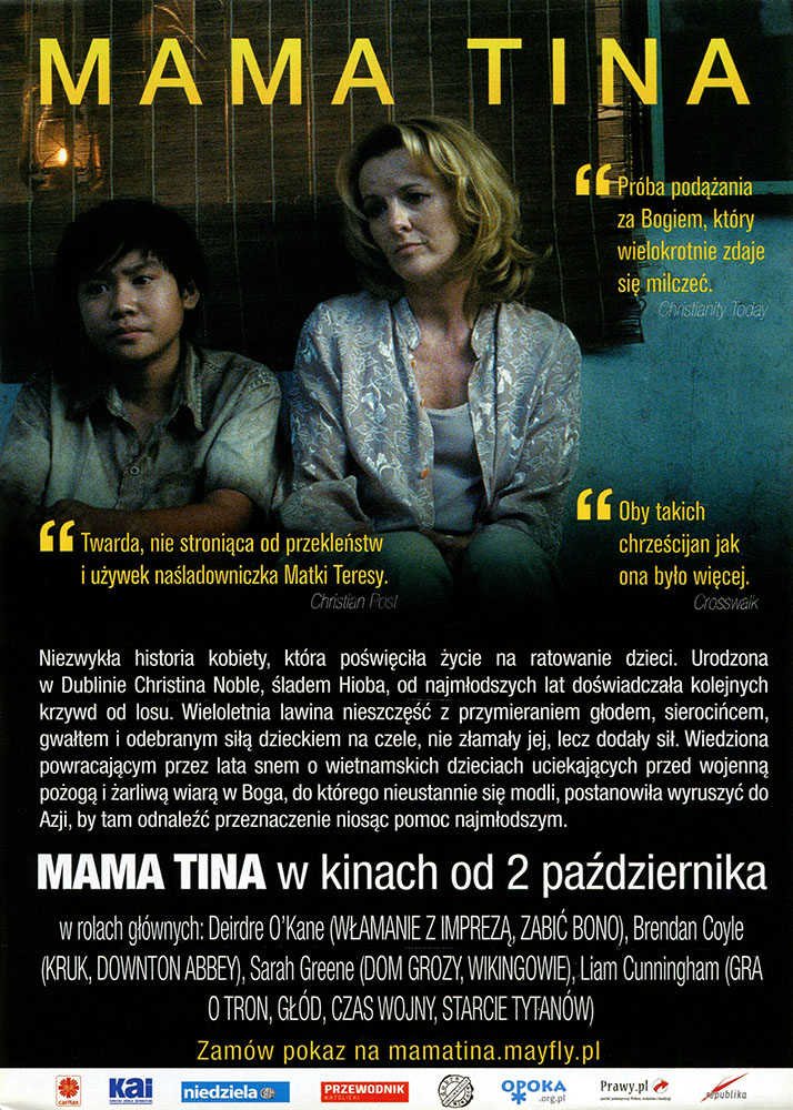 Ulotka filmu 'Mama Tina (tył)'