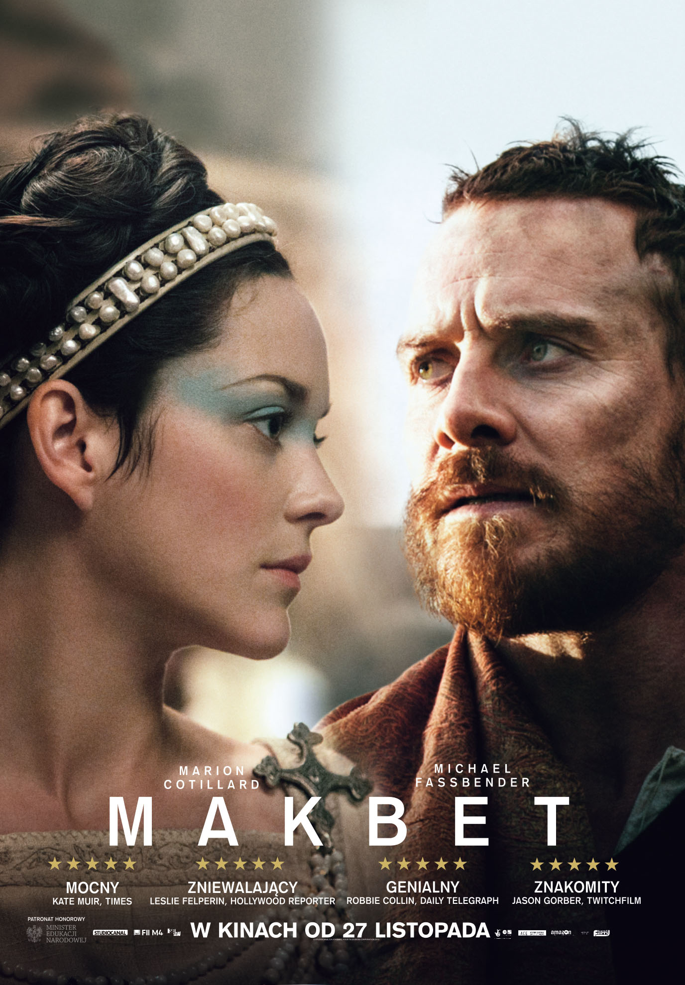 Polski plakat filmu 'Makbet'