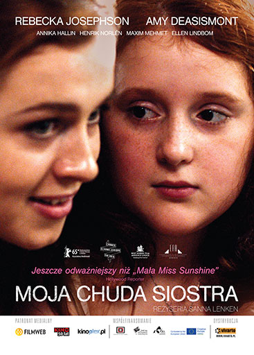 Przód ulotki filmu 'Moja chuda siostra'