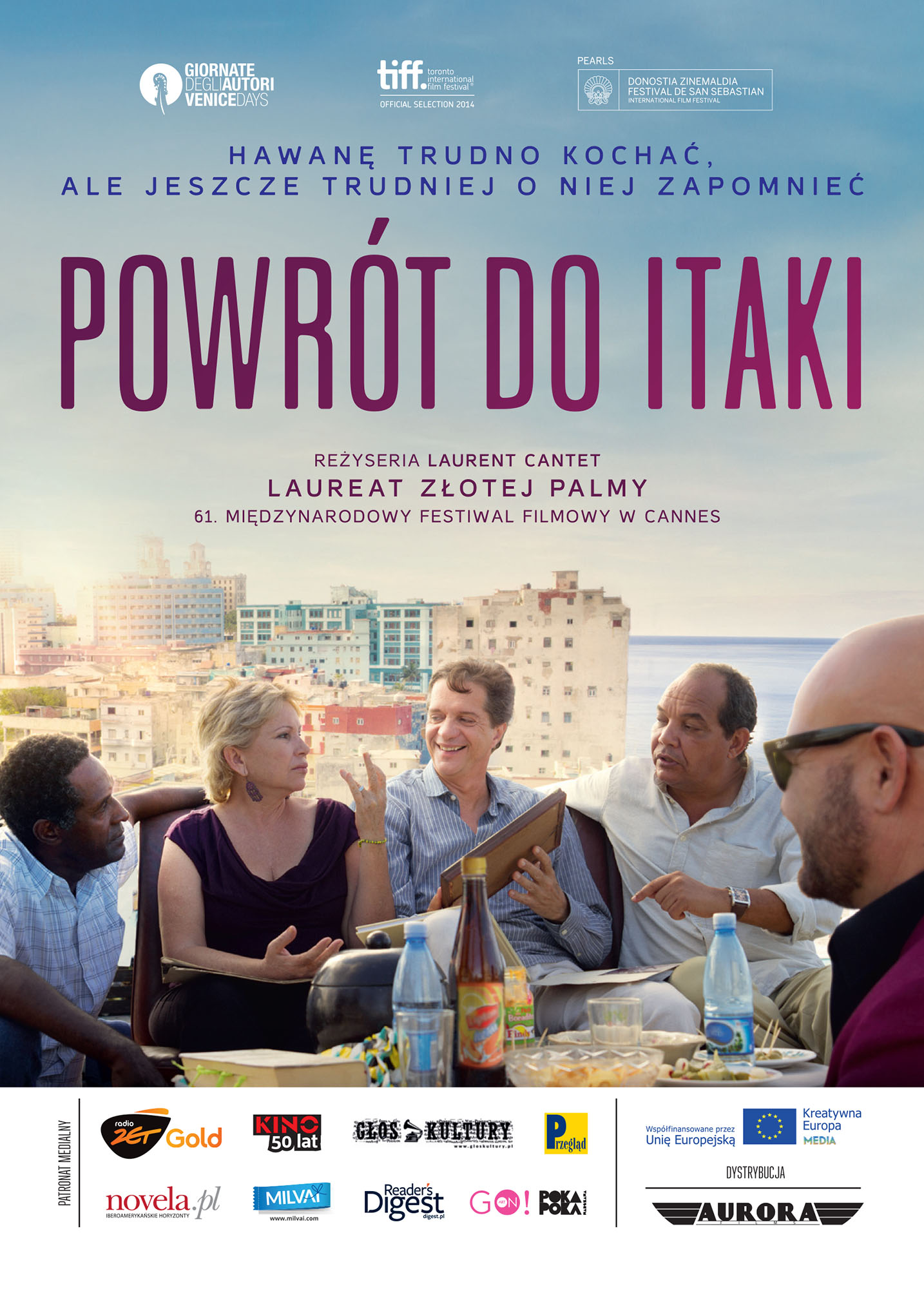 Ulotka filmu 'Powrót Do Itaki (przód)'