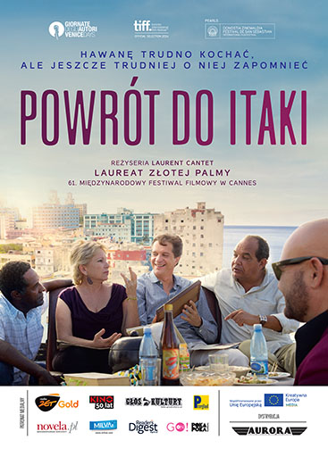 Przód ulotki filmu 'Powrót do Itaki'