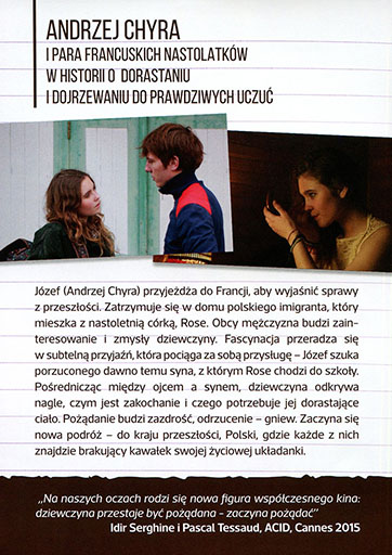 Tył ulotki filmu 'Znam kogoś, kto cię szuka'
