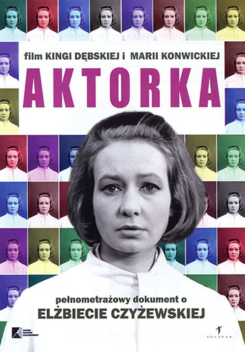 Przód ulotki filmu 'Aktorka'