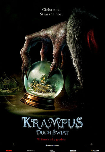 Przód ulotki filmu 'Krampus. Duch Świąt'