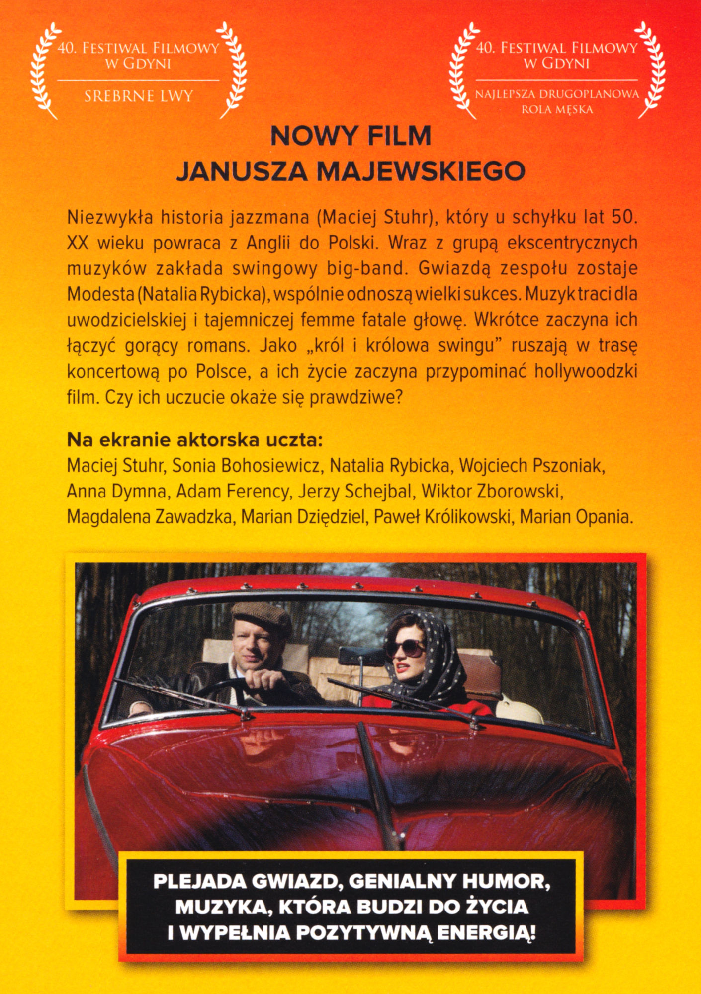 Ulotka filmu 'Excentrycy (tył)'