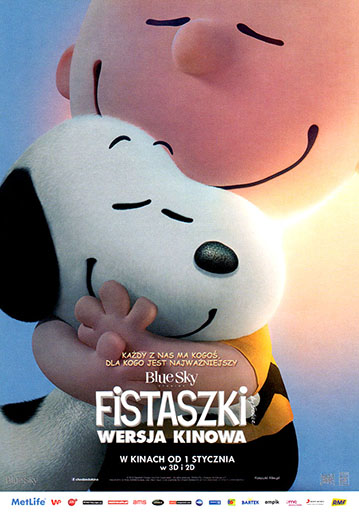 Przód ulotki filmu 'Fistaszki - wersja kinowa'