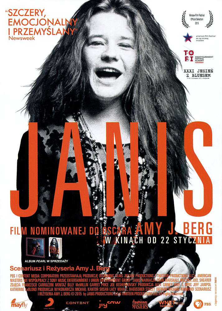 Ulotka filmu 'Janis (przód)'