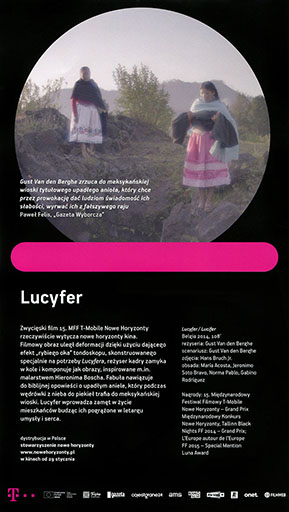Tył ulotki filmu 'Lucyfer'