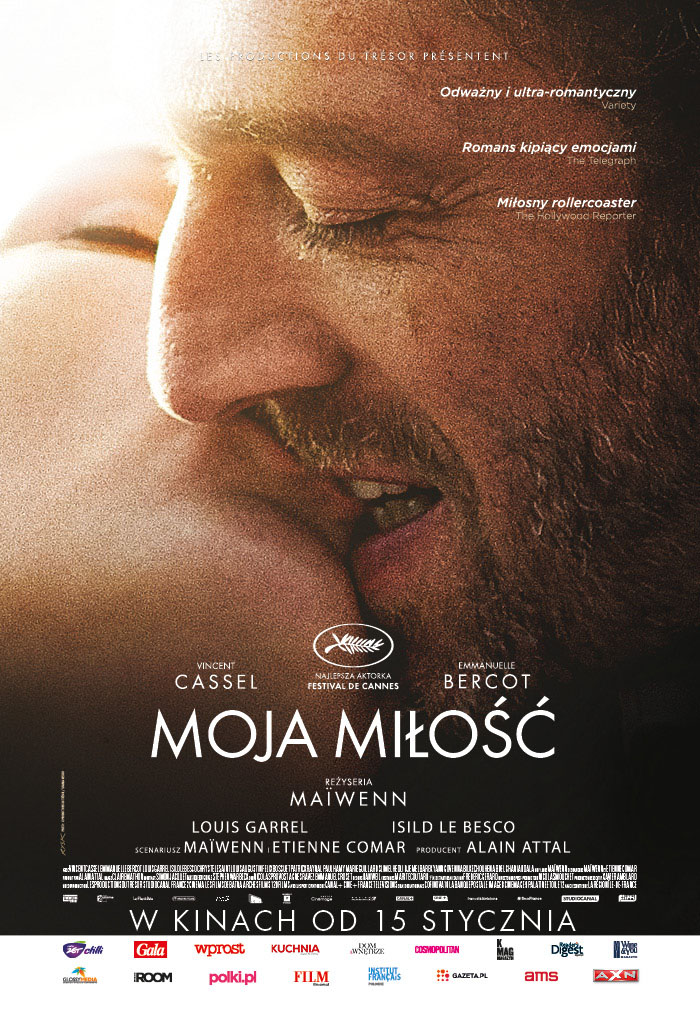 Polski plakat filmu 'Moja miłość'