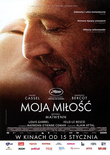 Przód ulotki filmu 'Moja miłość'