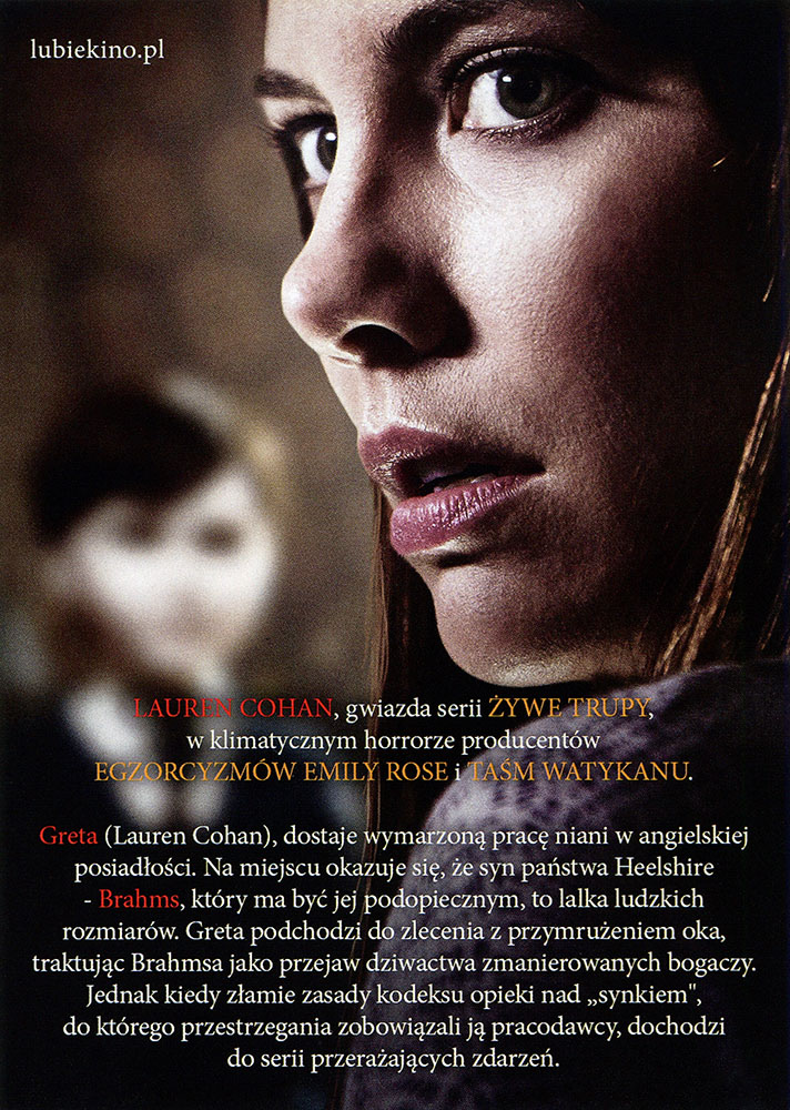 Ulotka filmu 'The Boy (tył)'