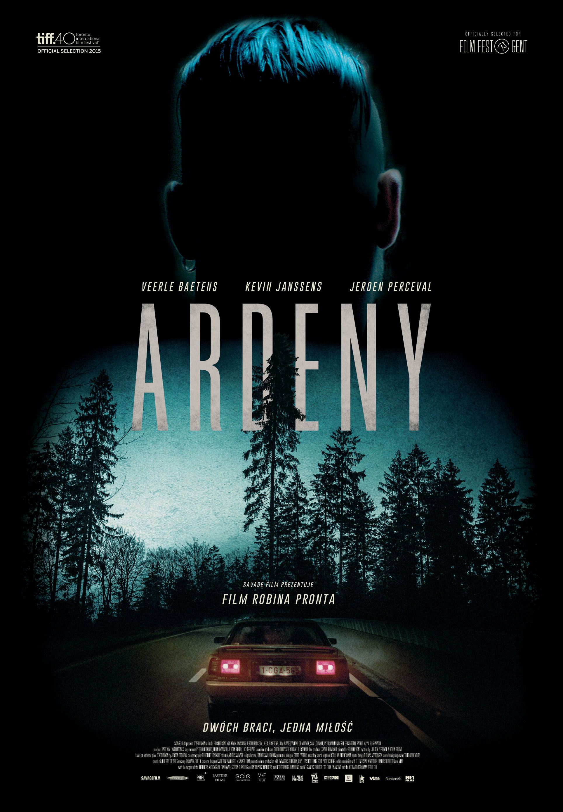 Polski plakat filmu 'Ardeny'
