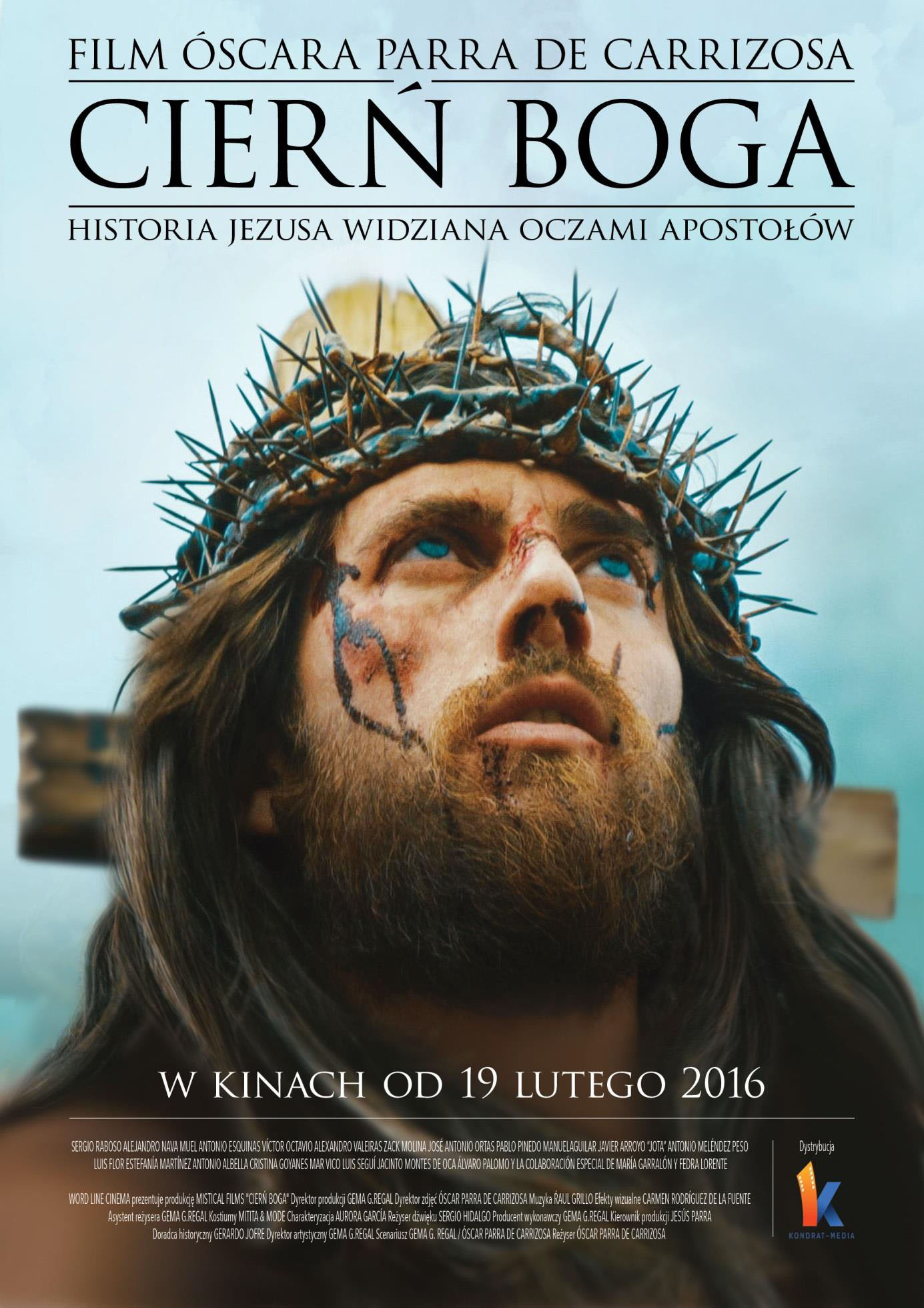 Polski plakat filmu 'Cierń Boga'