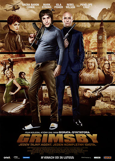 Przód ulotki filmu 'Grimsby'