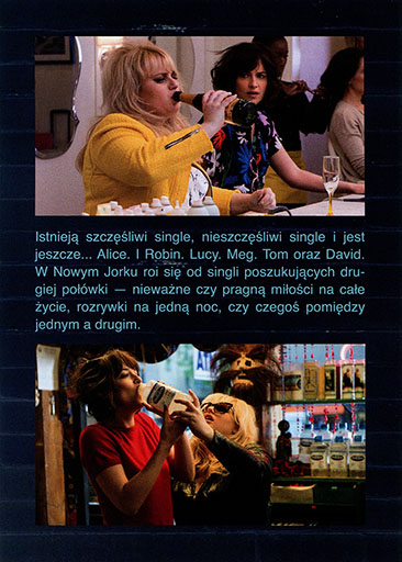 Tył ulotki filmu 'Jak to robią single'