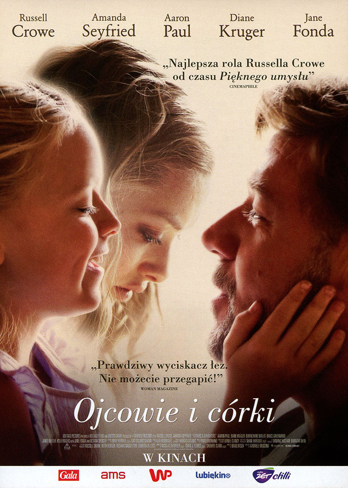 Ulotka filmu 'Ojcowie i Córki (przód)'