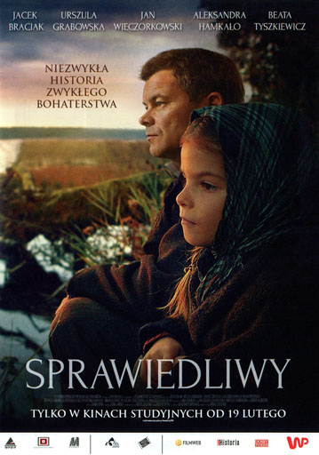 Przód ulotki filmu 'Sprawiedliwy'