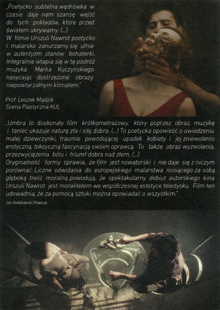 Ulotka filmu 'Umbra (przód)'
