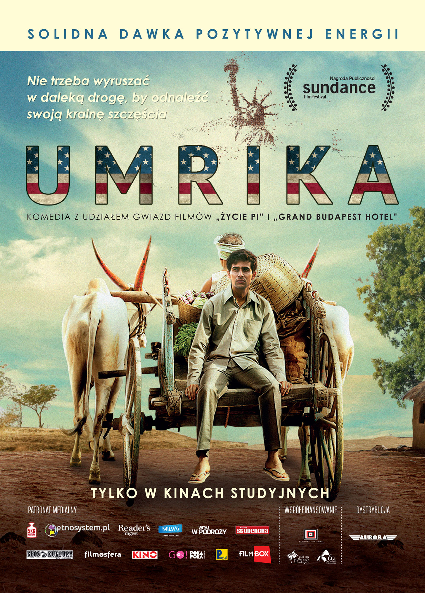 Ulotka filmu 'Umrika (przód)'