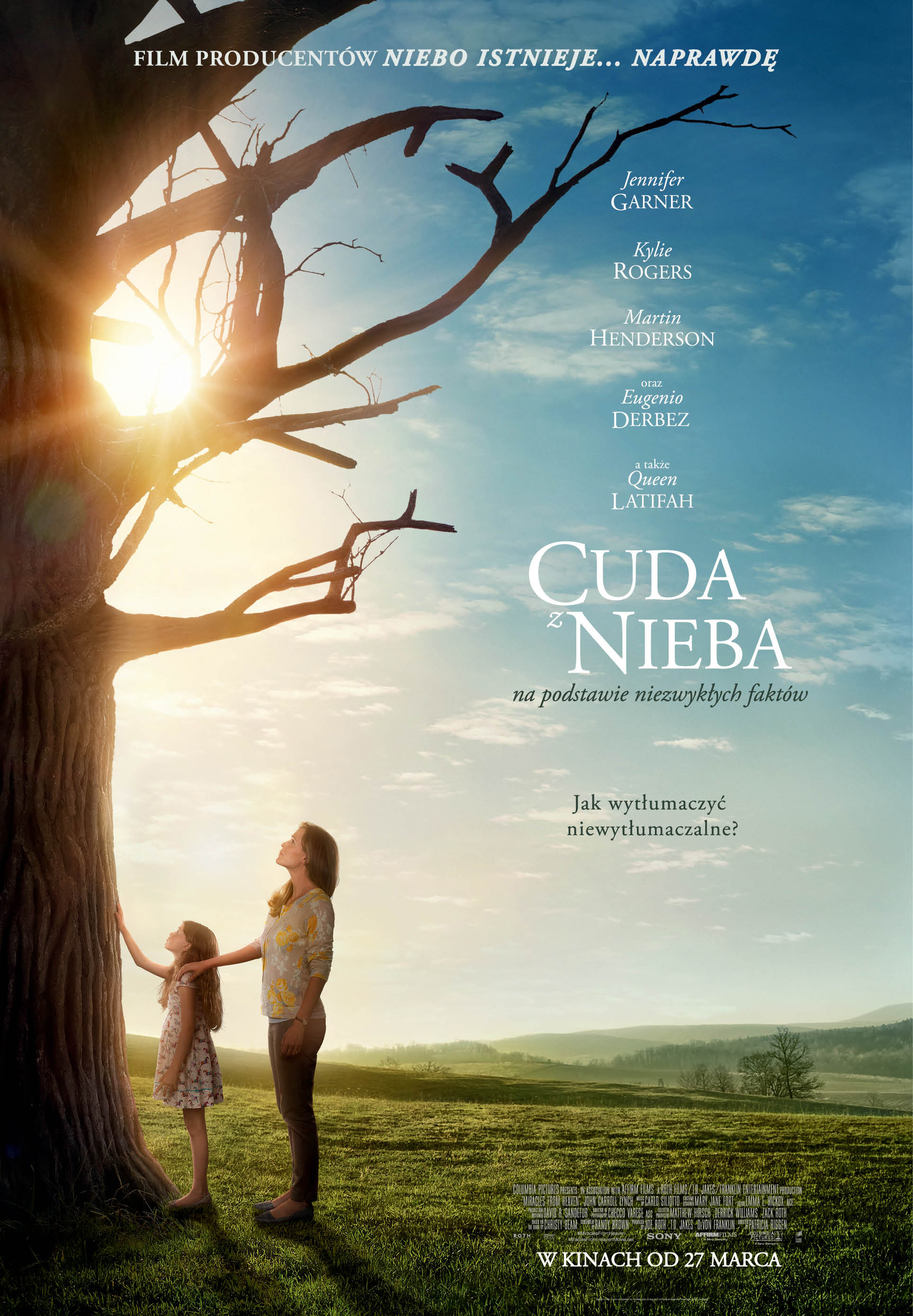 Polski plakat filmu 'Cuda z nieba'