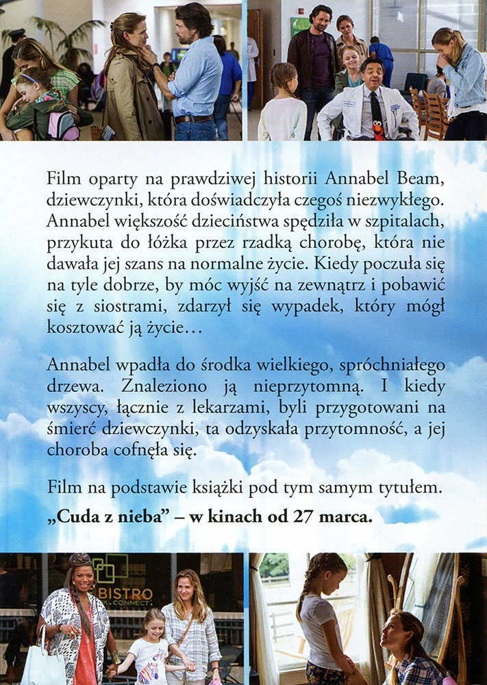 Ulotka filmu 'Cuda Z Nieba (tył)'
