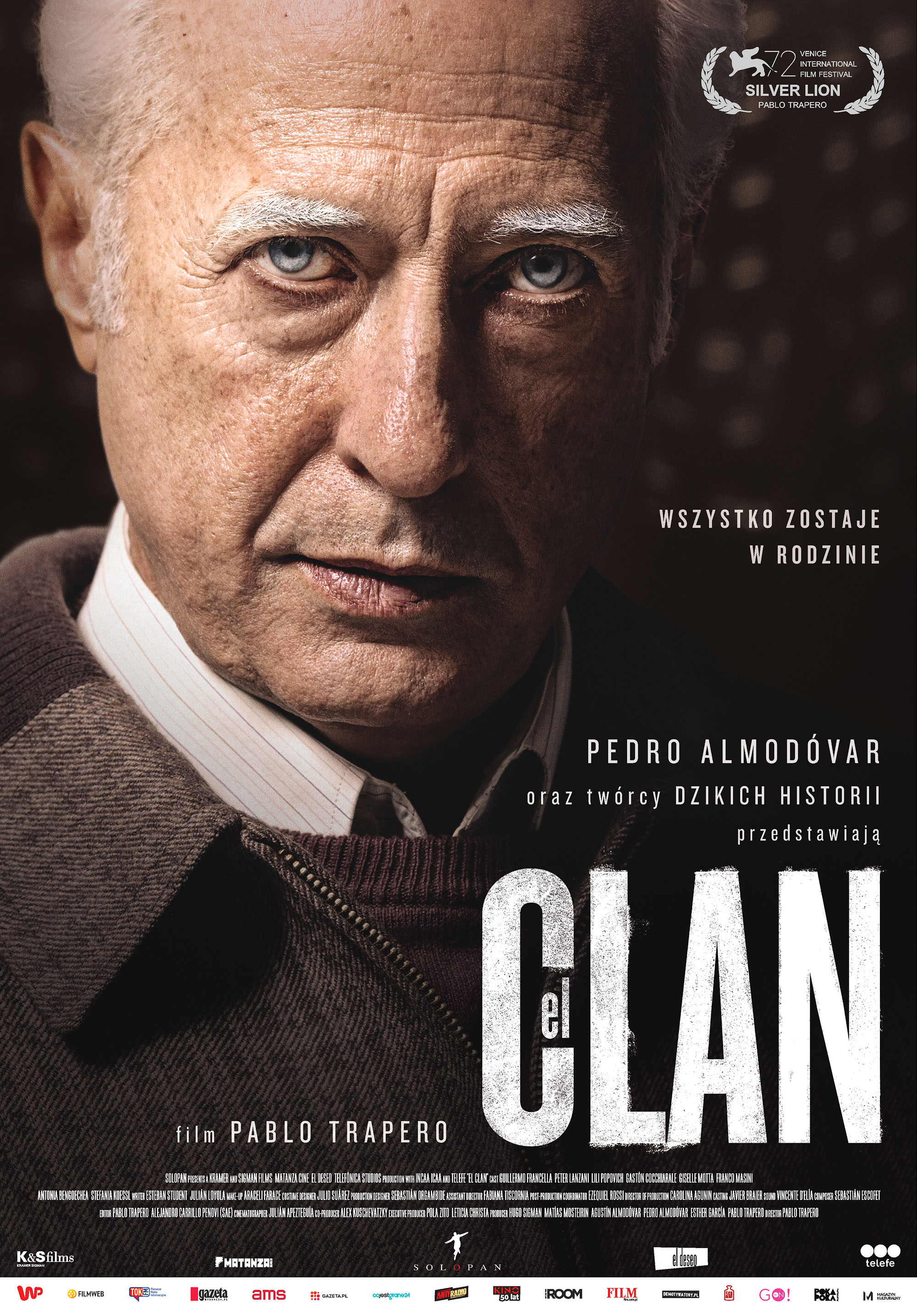 Polski plakat filmu 'El Clan'