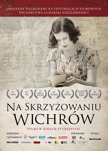 Przód ulotki filmu 'Na skrzyżowaniu wichrów'