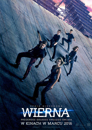 Przód ulotki filmu 'Seria Niezgodna: Wierna'