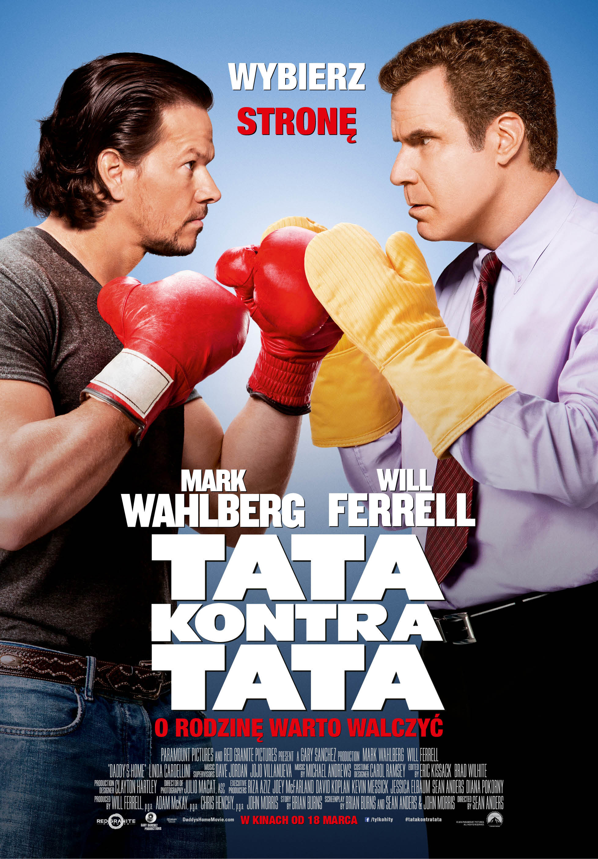 Polski plakat filmu 'Tata kontra tata'