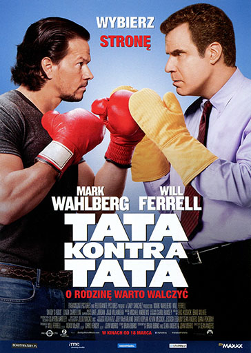 Przód ulotki filmu 'Tata kontra tata'
