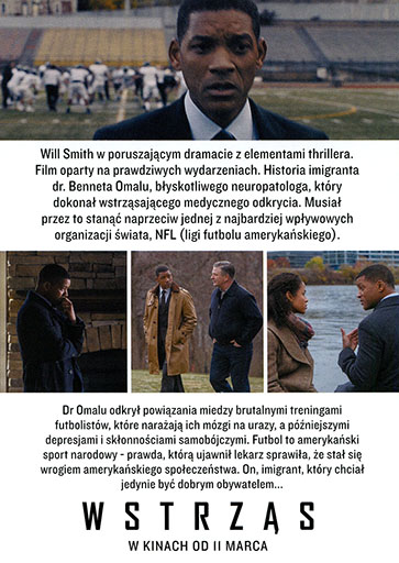 Tył ulotki filmu 'Wstrząs'