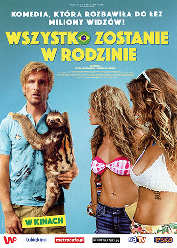 Przód ulotki filmu 'Wszystko zostanie w rodzinie'