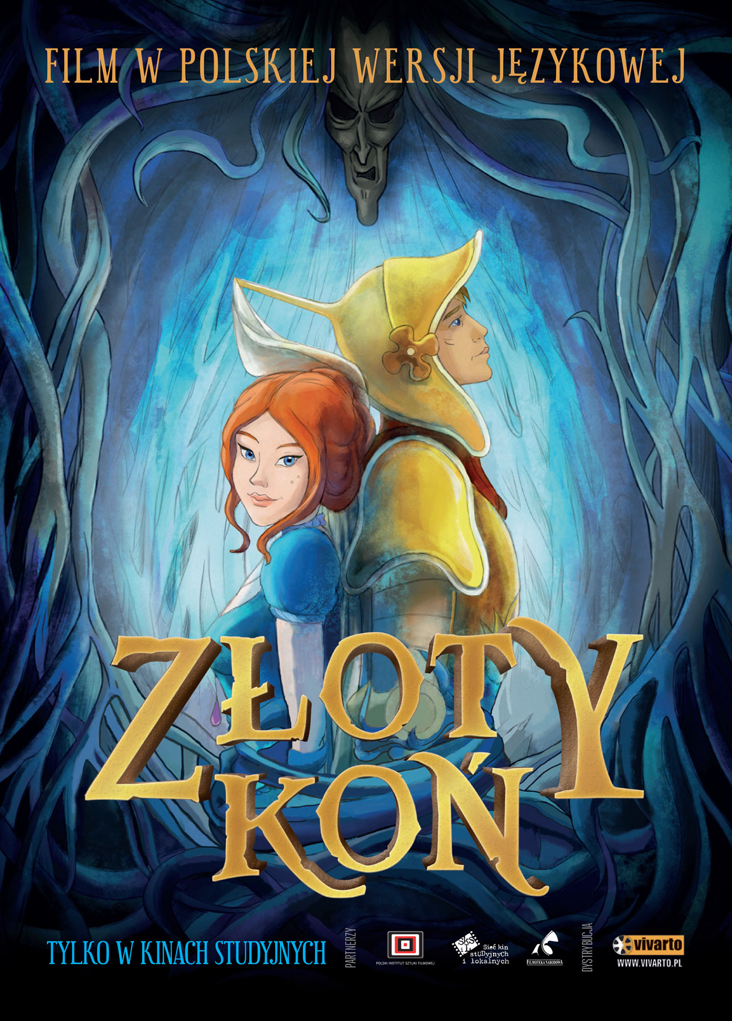 Ulotka filmu 'Złoty Koń (przód)'