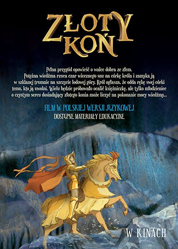 Tył ulotki filmu 'Złoty koń'