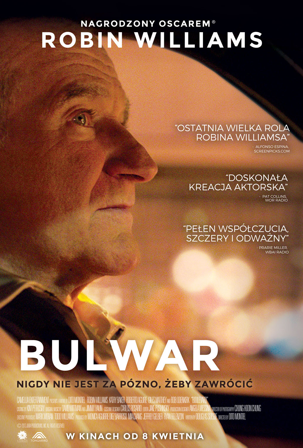 Polski plakat filmu 'Bulwar'
